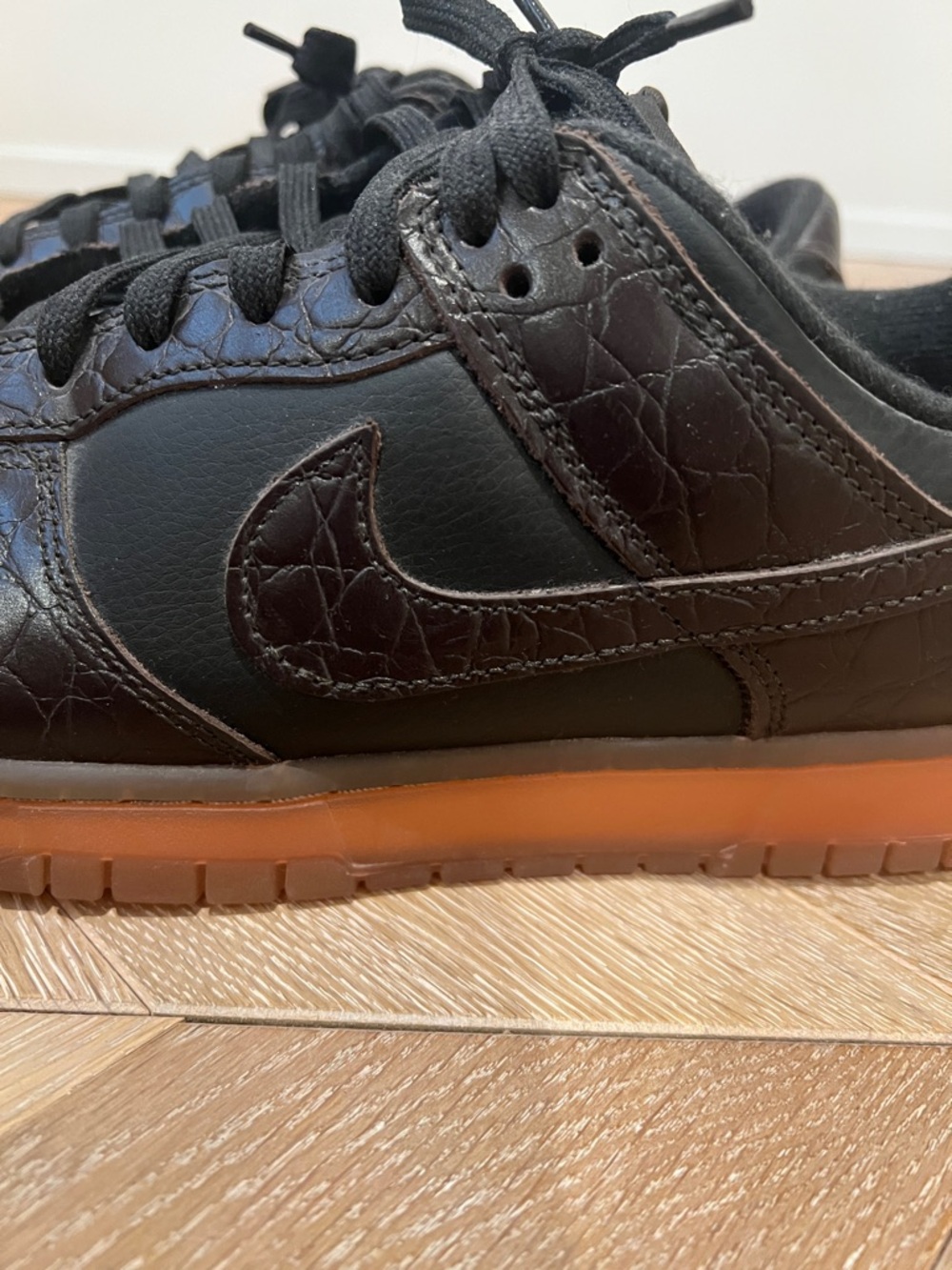 Husband’s closet clean out! 
Dunk Low SE 'Chocolate Croc' - Picture 3 of 3